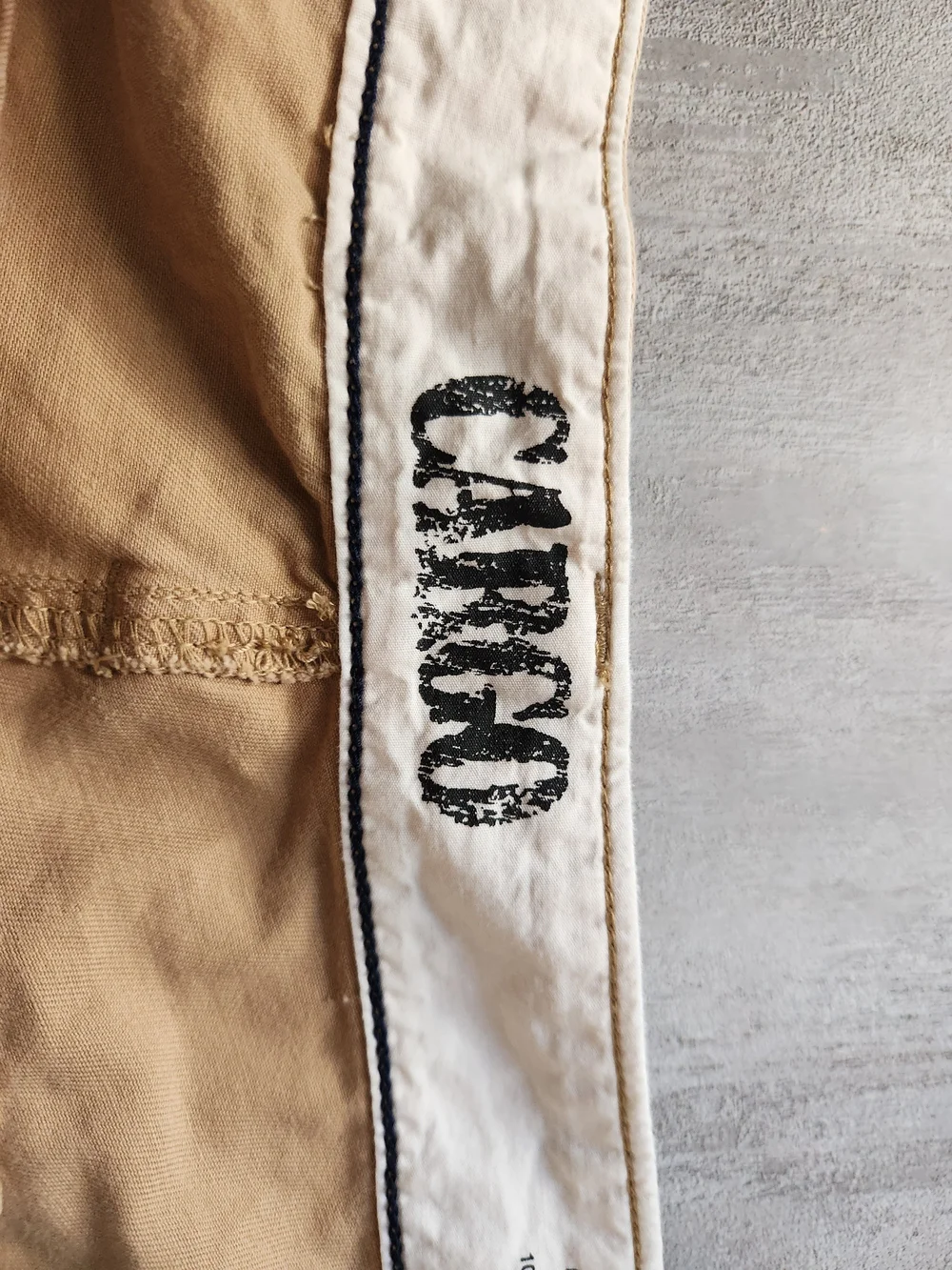 Roundtree & Yorke Tan Cargo Shorts